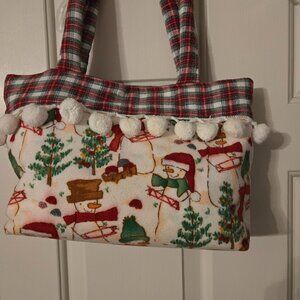 Handmade Snowman Handbag